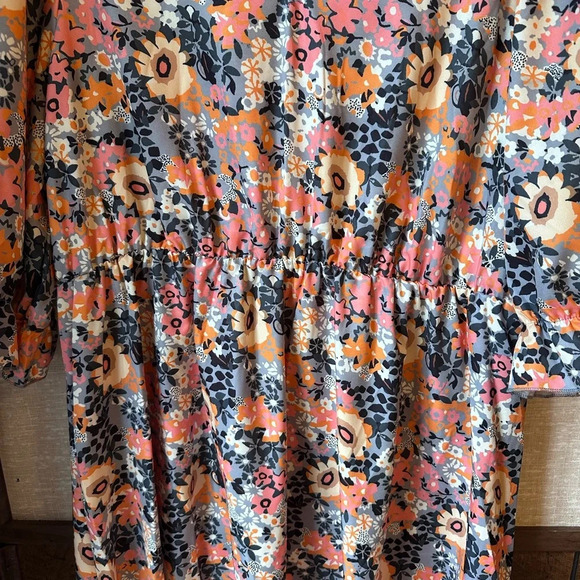 NWT Pink Floral‎ Knee Length Dress Size 4XL - Picture 5 of 8
